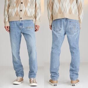 Playboy By PacSun Medium Wash Slim Taper Rigid Jeans